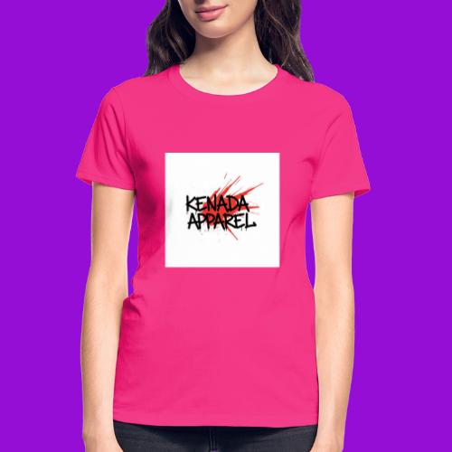 Kenada Apparel graffiti splash - Gildan Ultra Cotton Ladies T-Shirt