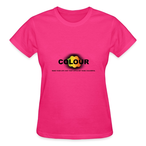 colourful - Gildan Ultra Cotton Ladies T-Shirt