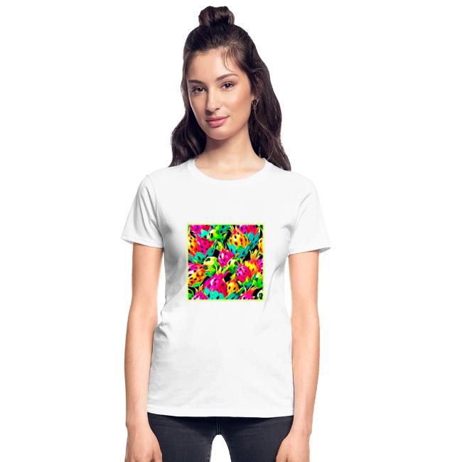 Dragon Fruit Vivid Pattern
