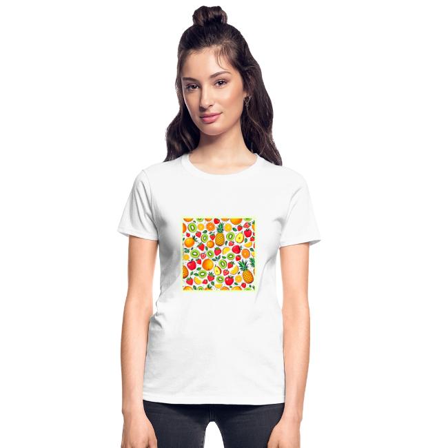 Colorful Fruit Pattern Design