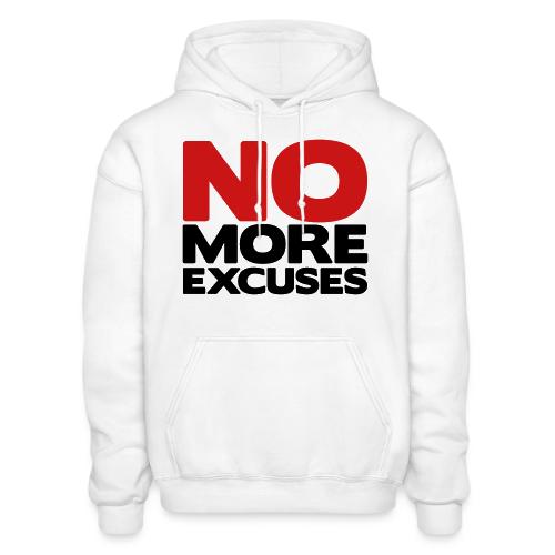 No More Excuses - Heavyweight Unisex Hoodie by Gildan