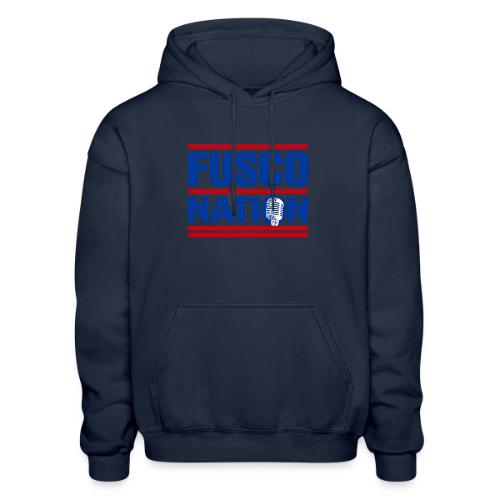 Fusco Nation with Mic (250th Show Commemorative) - Heavyweight Unisex Hoodie by Gildan