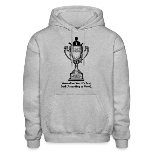 Sarcastic Dad T-Shirt - Heavyweight Unisex Hoodie by Gildan