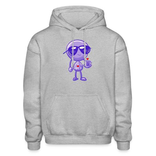 Smoon_I love Mrs S Purple - Heavyweight Unisex Hoodie by Gildan