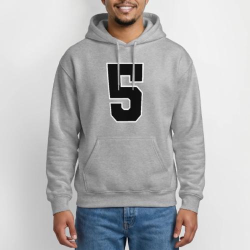 Varsity Number 5 Athletic Design - Gildan Heavy Blend Adult Hoodie