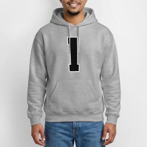 Varsity Number 1 Athletic Style - Gildan Heavy Blend Adult Hoodie