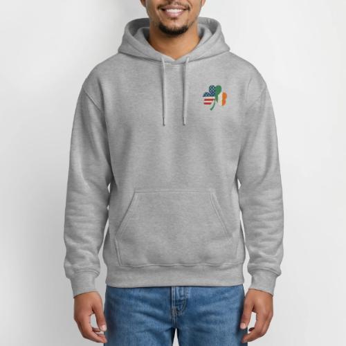 American Blood - Irish Heart - Heavyweight Unisex Hoodie by Gildan