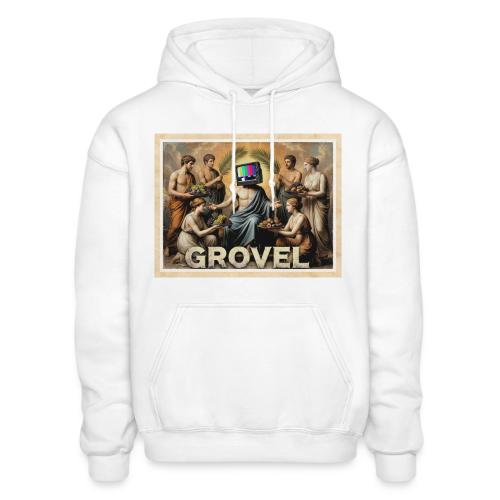 Grovel (on light) - Heavyweight Unisex Hoodie by Gildan