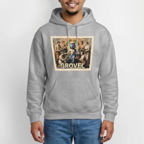 Grovel (on light) - Gildan Heavy Blend Adult Hoodie