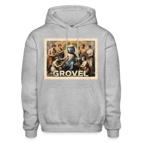 Grovel (on light) - Heavyweight Unisex Hoodie by Gildan