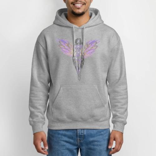Angel Moon Goddess - Fairytale Design - Heavyweight Unisex Hoodie by Gildan
