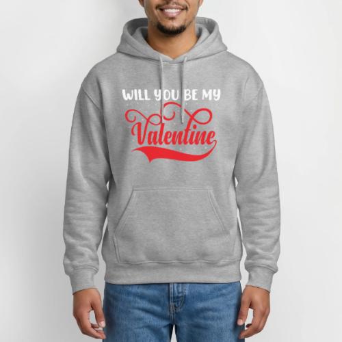 Will you be my Valentine? #1 - Gildan Heavy Blend Adult Hoodie