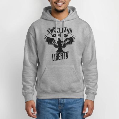 Sweet land of USA Pride Liberty - Gildan Heavy Blend Adult Hoodie