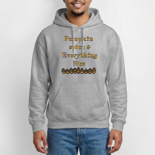 Pumpkin spice& everything nice - Heavyweight Unisex Hoodie by Gildan