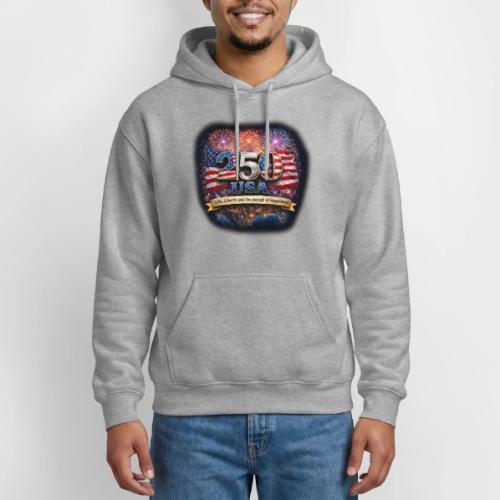 USA 250th Celebration - Gildan Heavy Blend Adult Hoodie