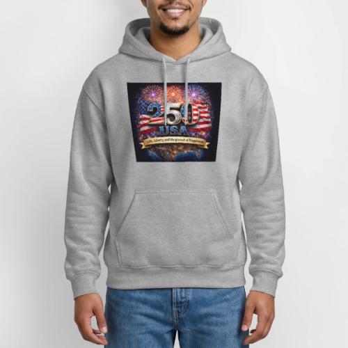 USA 250th Celebration - Heavyweight Unisex Hoodie by Gildan