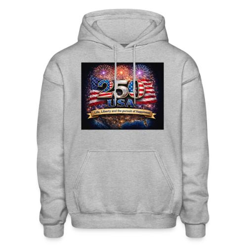 USA 250th Celebration - Heavyweight Unisex Hoodie by Gildan