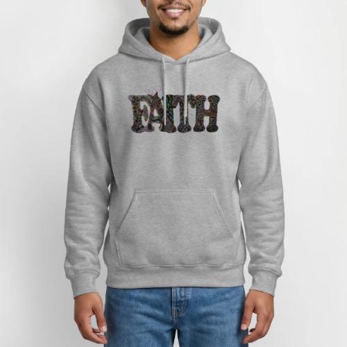 FAITH - Heavyweight Unisex Hoodie by Gildan