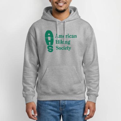 AHS logo green - Gildan Heavy Blend Adult Hoodie