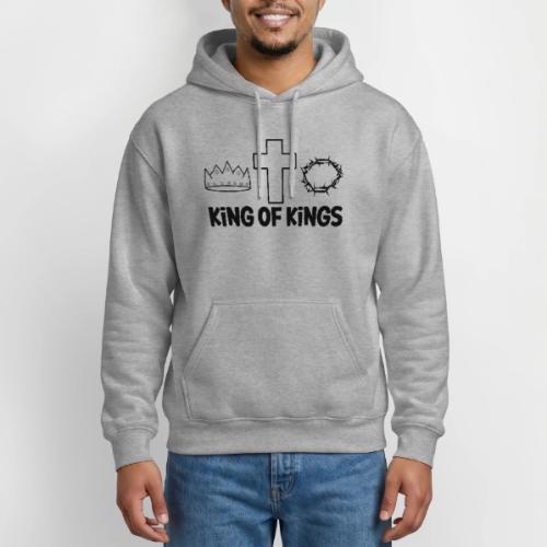 King of Kings – Bold Christian Faith Apparel - Gildan Heavy Blend Adult Hoodie
