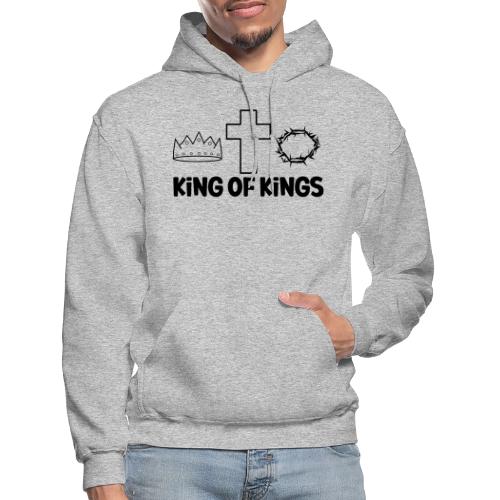King of Kings – Bold Christian Faith Apparel - Gildan Heavy Blend Adult Hoodie