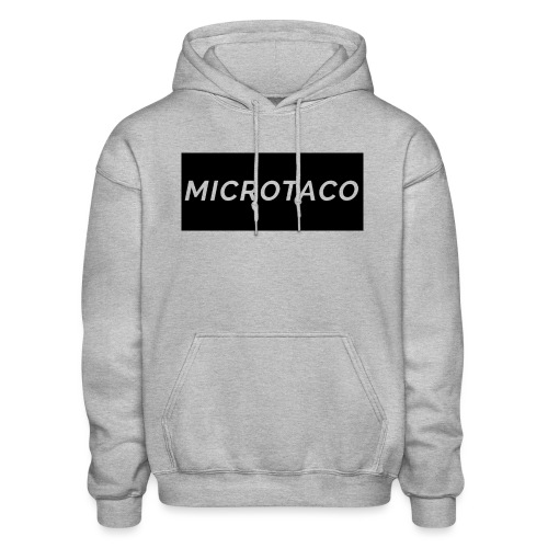 MicroTaco Text Logo - Gildan Heavy Blend Adult Hoodie
