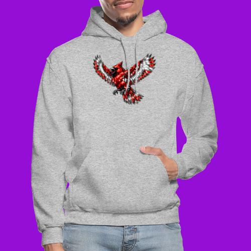Cardinal in Flight - Gildan Heavy Blend Adult Hoodie