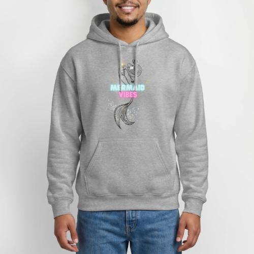 Mermaid Vibes Design - Heavyweight Unisex Hoodie by Gildan