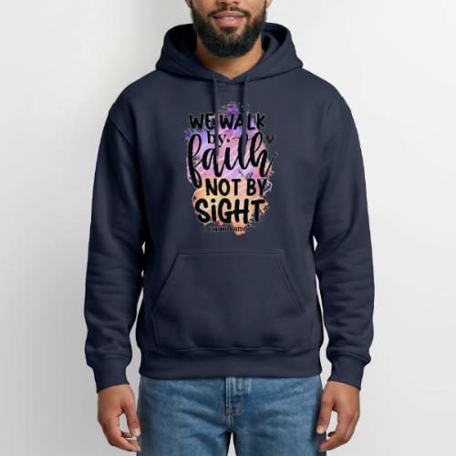 Harmony Collection - We Walk by Faith not by Sight - Gildan Heavy Blend Adult Hoodie