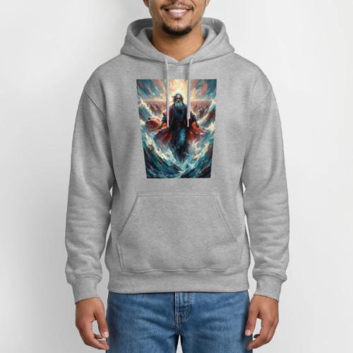 Moses and the great Exodus - Gildan Heavy Blend Adult Hoodie