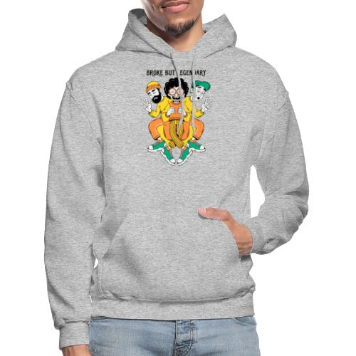 Legendary Broke Crew Retro - Gildan Heavy Blend Adult Hoodie
