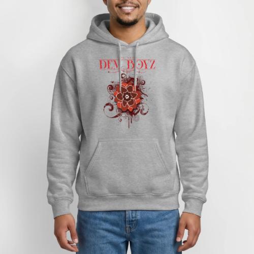 Flower Splash Reds - Gildan Heavy Blend Adult Hoodie