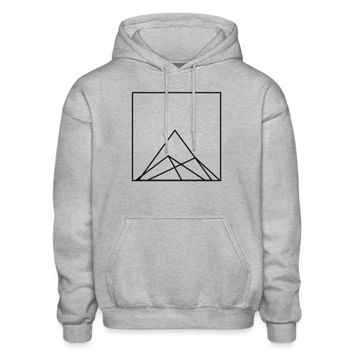 Mountain Geometry - Gildan Heavy Blend Adult Hoodie