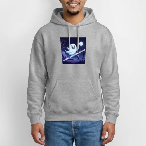 Boo I m a Friendly Ghost - Heavyweight Unisex Hoodie by Gildan