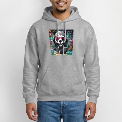 Stylish panda 2 - Heavyweight Unisex Hoodie by Gildan