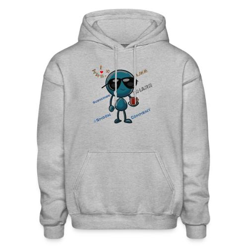 Smoon City 2_I heart Mrs S - Gildan Heavy Blend Adult Hoodie