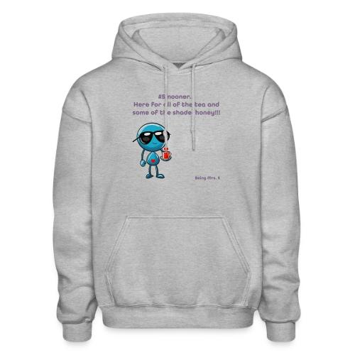 Smoon City 11_Here for the tea - Gildan Heavy Blend Adult Hoodie