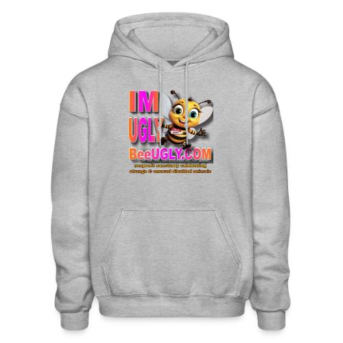 IM UGLY NonProfit all PROCEEDS help animals - Heavyweight Unisex Hoodie by Gildan