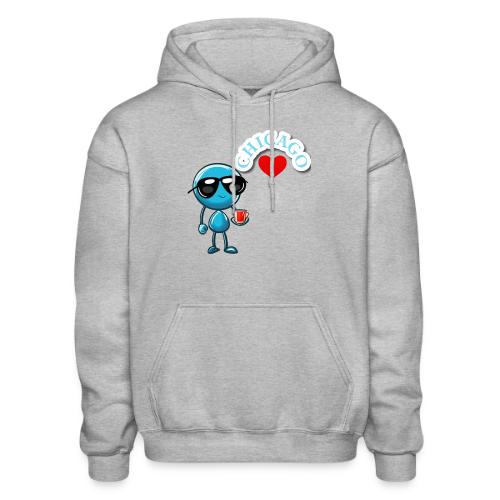 Smoon City_Chicago - Gildan Heavy Blend Adult Hoodie
