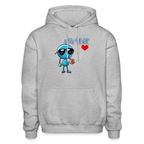 Smoon City_New York - Gildan Heavy Blend Adult Hoodie