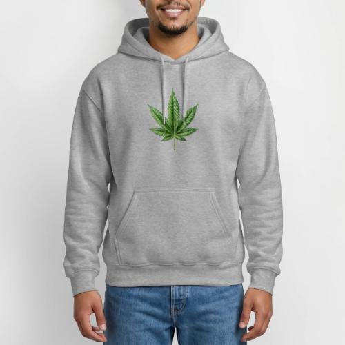 Cannabis Leaf - Gildan Heavy Blend Adult Hoodie