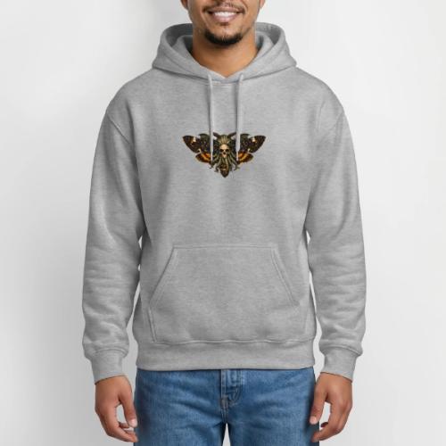 Cthulhu Moth Skull - Gildan Heavy Blend Adult Hoodie