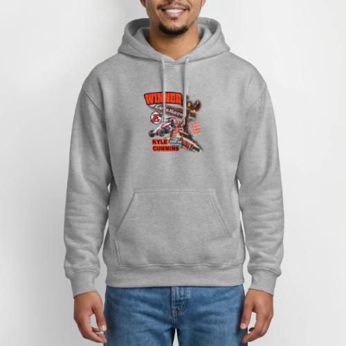 Kyle Cummins #LetsRaceTwo Winner - Gildan Heavy Blend Adult Hoodie