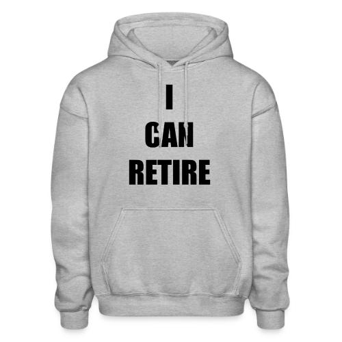 retire - Heavyweight Unisex Hoodie by Gildan