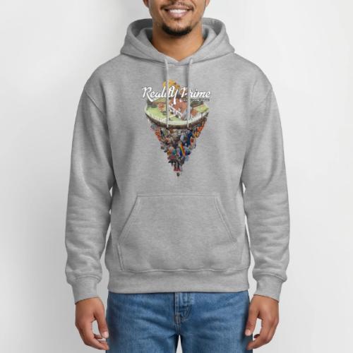 Reality Prime (Front Facing, On White) - Gildan Heavy Blend Adult Hoodie