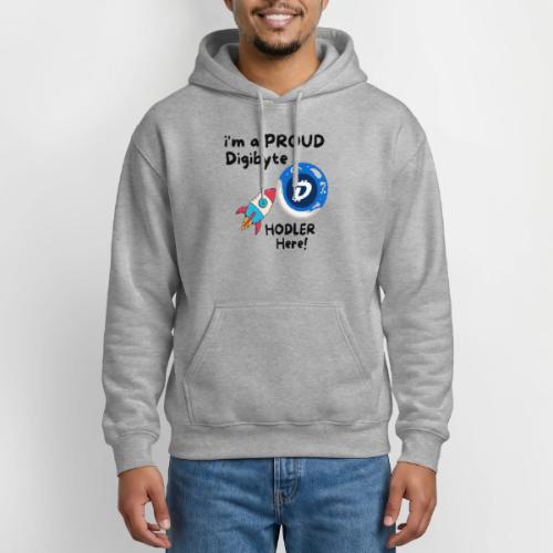 Digibyte Hodler - Heavyweight Unisex Hoodie by Gildan