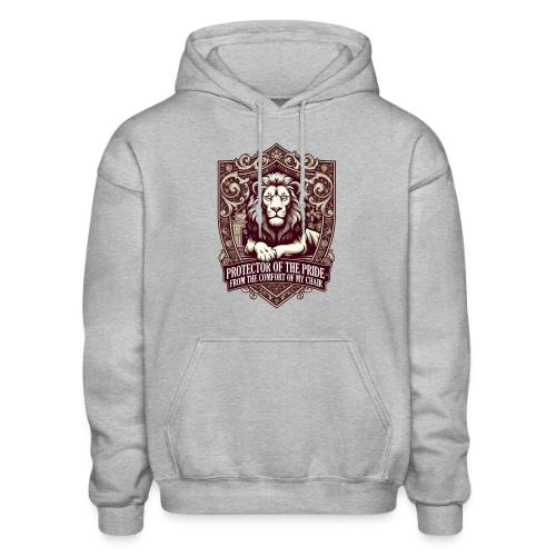 Protector of the Pride T Shirt, Sarcastic Dad Gif - Gildan Heavy Blend Adult Hoodie