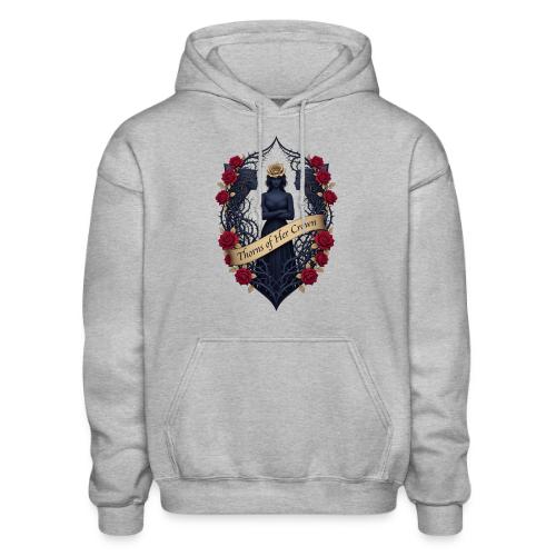Women’s Day Thorn Crown T Shirt, Gift for Sister - Heavyweight Unisex Hoodie by Gildan