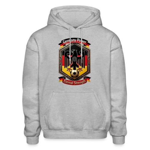 Germany Eagle Power T-Shirt, Flag Pride Gift - Heavyweight Unisex Hoodie by Gildan