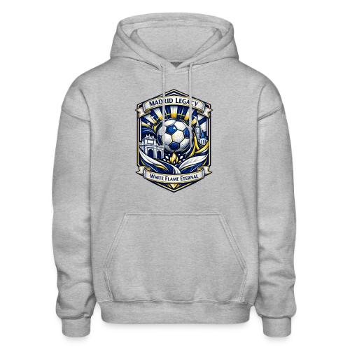 Madrid White Legacy T Shirt, Madrid Fan Gift - Gildan Heavy Blend Adult Hoodie